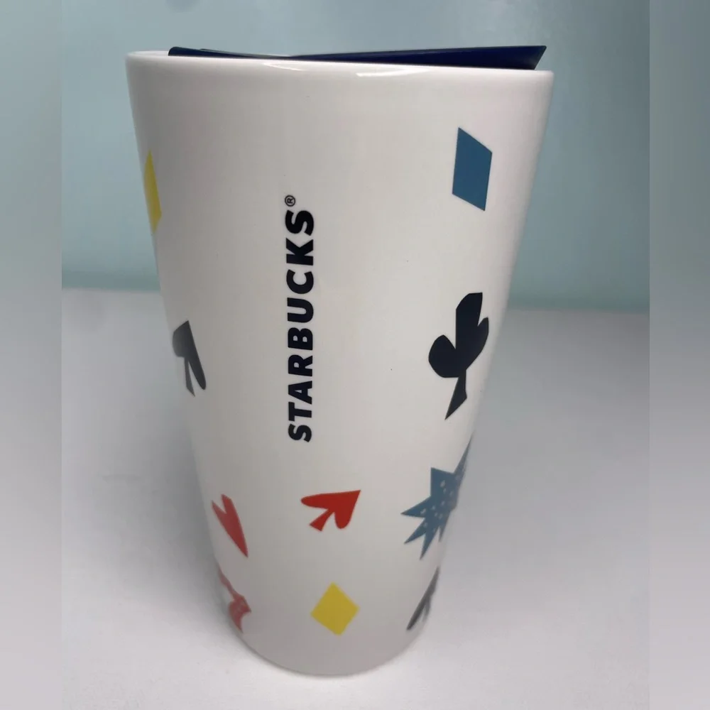 Starbucks Las Vegas Ceramic Travel Tumbler  with Lid